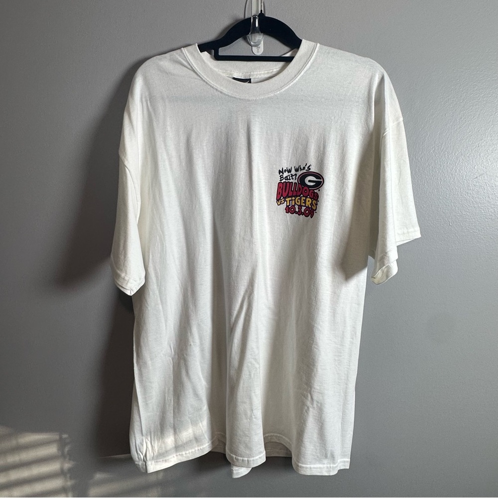 New  Georgia Bulldogs vs LSU 2009 Bowl Game New World Graphics T Shirt XL